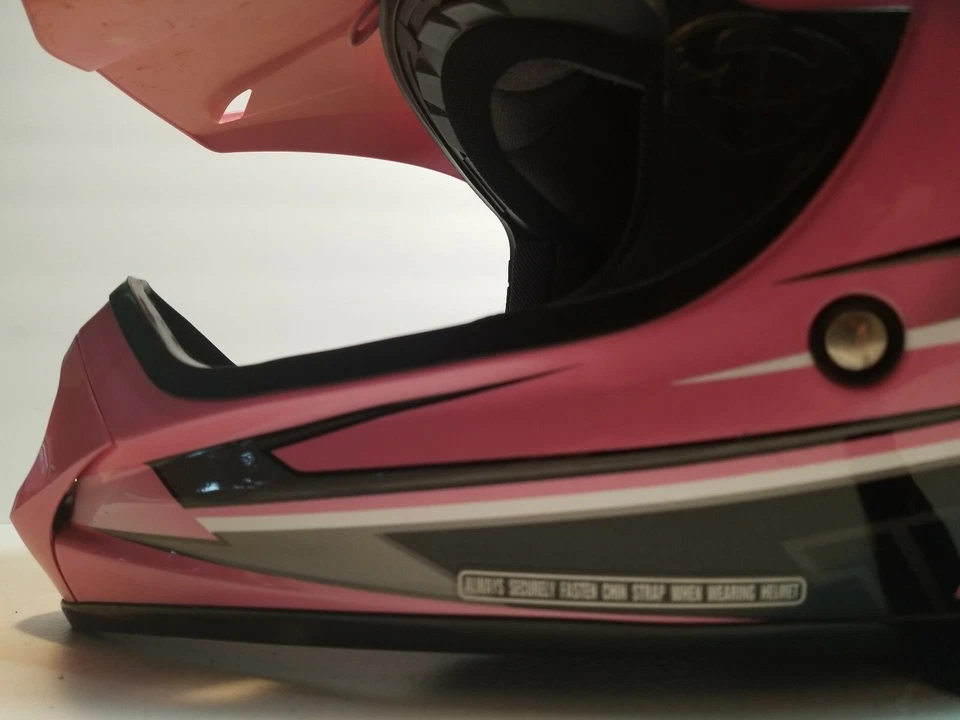 Casco Thor MX SXT2 Off Road Motocross Rosa Adulto Extra Pequeño ¡Aspecto Afilado! Foto 4 de 4