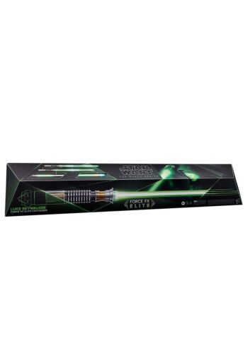 STAR WARS The Black Series Luke Skywalker Force FX Elite spada laser elettronica - Foto 6 di 7