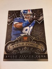 2012 Crown Royale Field Force Giants Football Card #20 Jason Pierre-Paul