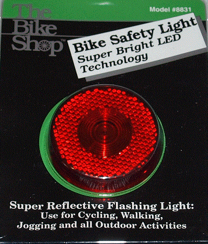 Luce di sicurezza bici / luce di sicurezza bicicletta luce lampeggiante LED super luminosa NUOVO! - Foto 1 di 1