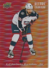 2023-24 Upper Deck Allure #CF-19 Kirill Marchenko Color Flow Red-Orange