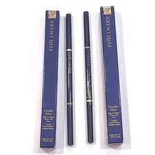 Lot Of 2 Estee Lauder Double Wear Brow Lift Duo 04 Highlight/Blonde Brown