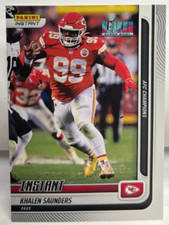 Khalen Saunders 2022/2023 Panini Instant Super Bowl LVII AFC Champs #256 SP /423