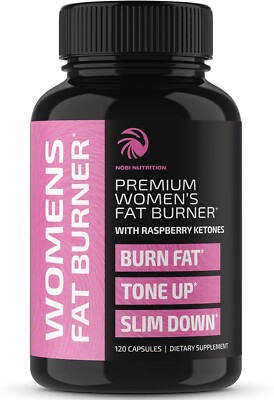 Fat Burners For Women Weight Loss Pills for Women Belly Fat, Raspberry Keto, 120