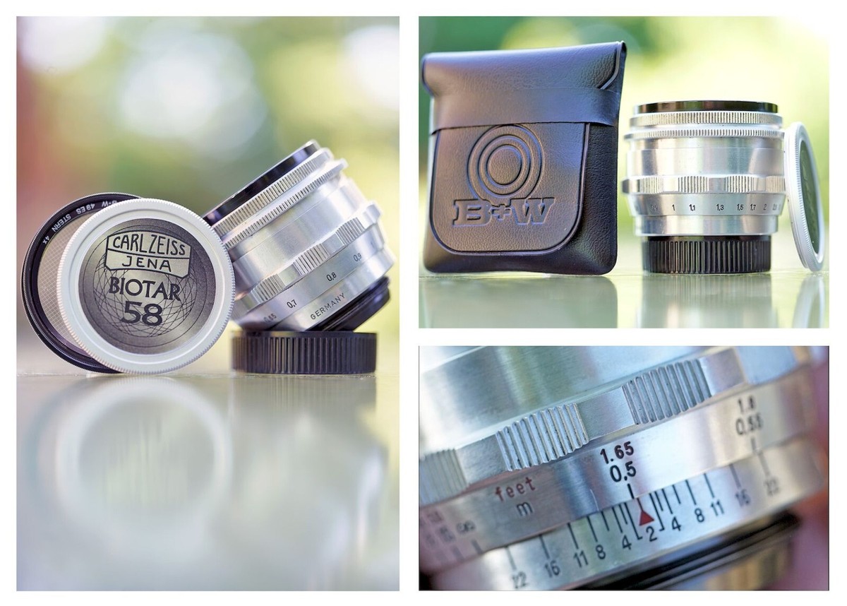 Lot 271 - A Carl Zeiss Jena Biotar f/2 58mm Lens