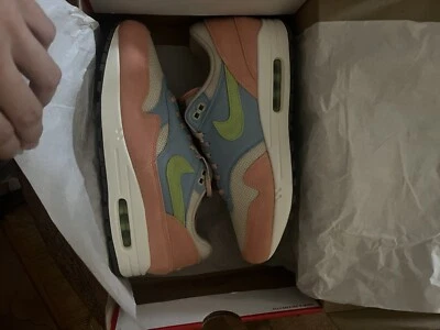 Air Max 1 Light Madder Root Worn Blue EUR 43 - US 9,5 (boîte originale, facture) - Photo 1/4