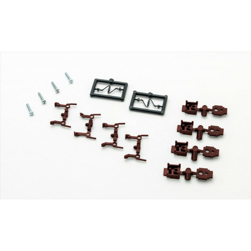 Micro Trains N 10 Pair Brown True-Scale w/Long Shank (1301-10B) - MT00125301 Micro Trains N 10 Pair Brown True-Scale w/Long Shank (1301-10B) - MT00125301