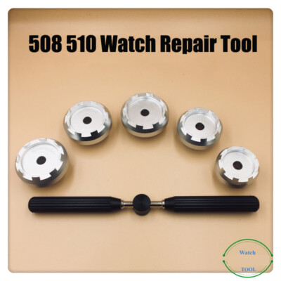 For Omega 508 510 Cal.8800 Back Case Opener Watch Repair Tool Cover Remover Dies