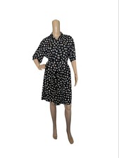 Vintage 80s Bobbie Brooks Geometric Print Shirt  Blouse Shirt Set Size 12 / 14