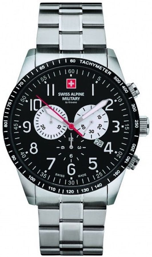 Swiss Alpine Military  7082.9137SAM Orologio Uomo Al quarzo