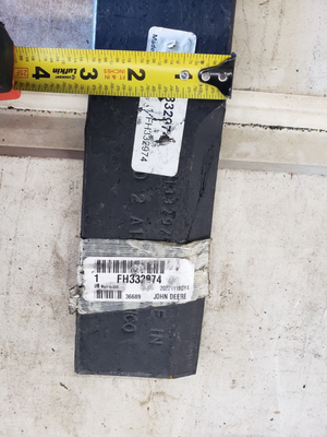 Set of 2 Genuine John Deere Flat Rotary Cutter Blade - FH332974 