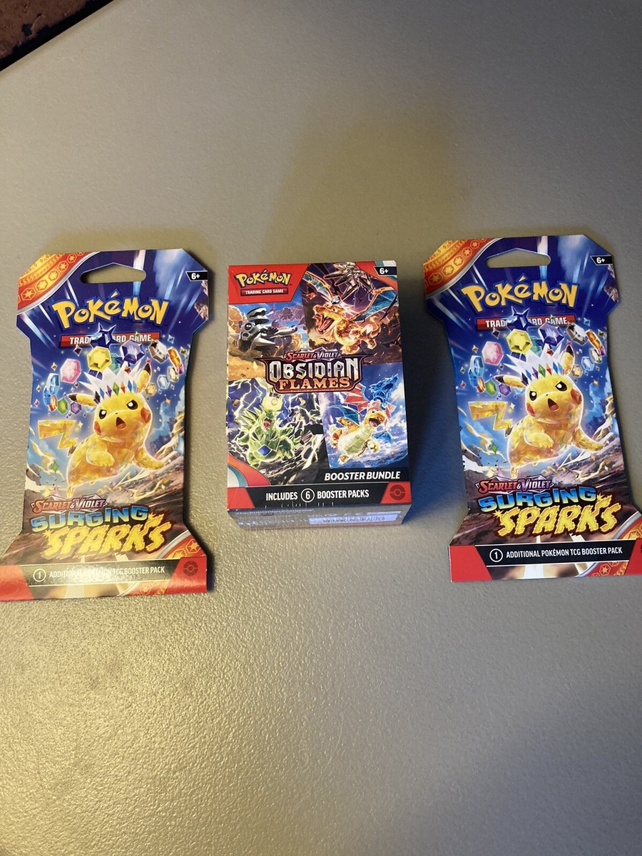 pokemon tcg obsidian flames booster pack Sleeved shifted Tera Pokmon ex with a crystalline appearance Pokemon Scarlet And Violet Obsidian