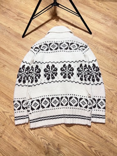 Ralph Lauren Denim & Supply Alpaca Wool Nordic Aztec Knit Cardigan Men's Size XS - Picture 7 of 12