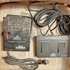 DJ Equipment Chauvet Lighting Controller CH-460 with Foot Pedal CH-FSLS 