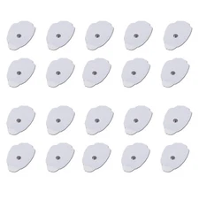 Tens Unit Muscle Stimulator Electrodes Replacement Pads ( 3.5mm ) ( Pack of 20 )