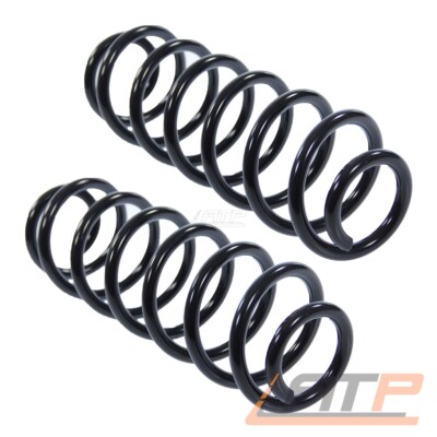 2x FEDER FAHRWERKSFEDER FEDERN HINTEN FÜR VW GOLF PLUS 5M 5 1K 6 AJ JETTA 3 1K