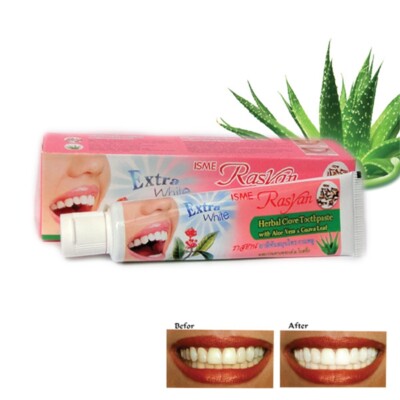 100g Isme Rasyan Herbal Clove Toothpaste Whitening Teeth Anti-Bacteria new