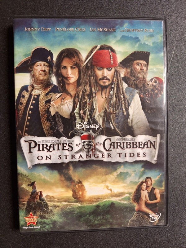 Pirates of the Caribbean: On Stranger Tides - DVD