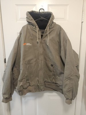 Dri Duck Men's Cheyenne Hooded Canvas Work Jacket Size 5XL