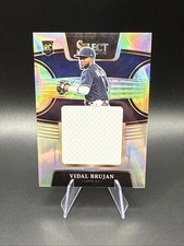 2022 Panini Select - Rookie Jumbo Swatch Vidal Brujan #RJS-VB Holo Prizm /250...