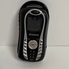 Kyocera Strobe Switch Back K612B Black Very Rare Flip Phone Damaged For Parts