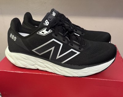 New Balance Fresh Foam X 880v14-Black Sea Salt and Silver Metallic-Men's Size 11