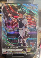 2020 Panini Prizm - Tier III Tres Barrera #206 Blue Wave Prizm /60 (RC)
