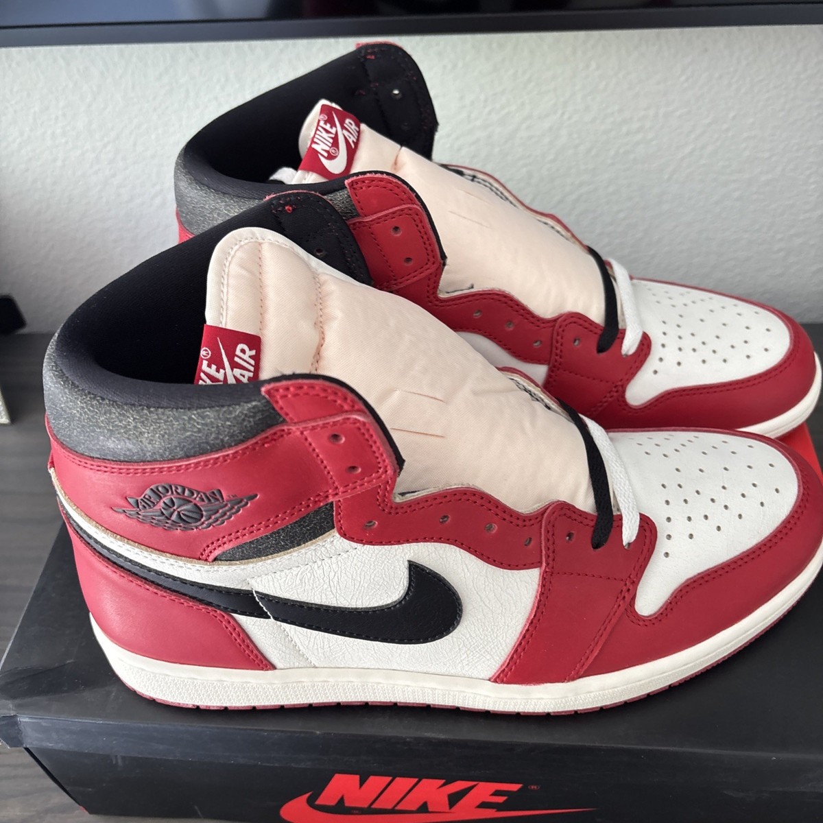 jordan 1 red dior