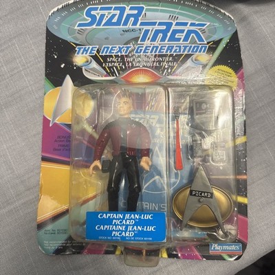 star trek captain jean luc picard Playmates Figure 6011 