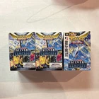 Pokémon Silver Tempest Booster Bundle and Build and Battle EMPTY BOXES 