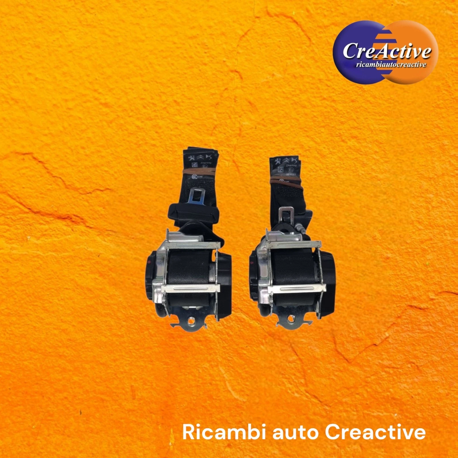 Citroen C3 3° - 2 Cinture Posteriori di sicurezza ricambi auto Creactive .it III