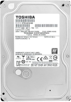 Toshiba 1TB  Festplatte DT01ACA100 SATA III 7200U/min 32MB 3,5'' Zoll NEU