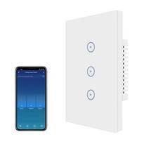 UseeLink Matter Wall Touch Smart Switch Neutral Wire Required, 3 Way Multi-Co...
