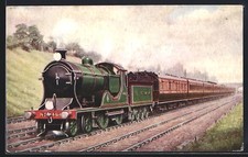 Ansichtskarte Exeter Express, L & SWR, englis...