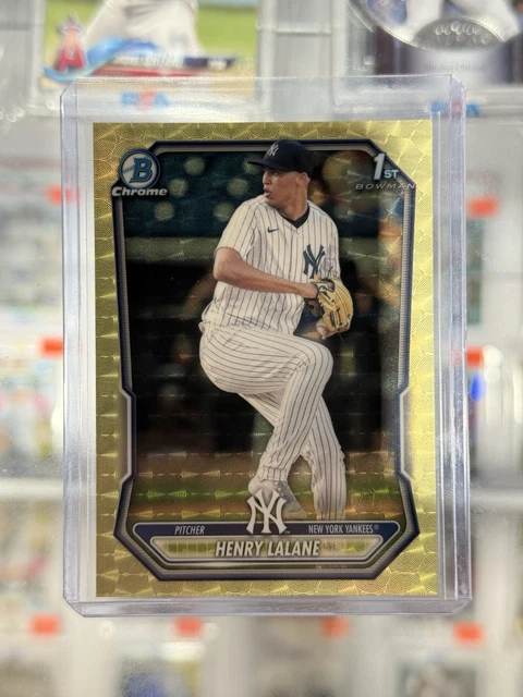 2020 Bowman Chrome Henry Lalane Superfractor 1/1 #BCP-104 SSP Yankees