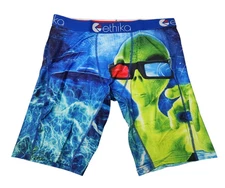 Ethika Mens XL Boxer Briefs Underwear The Staple Fit Alien