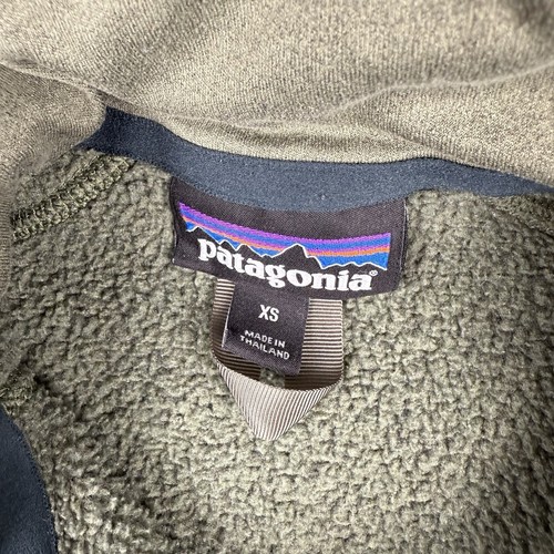Patagonia Better Sweater Pullover Quarter Zip Fleece Jacket Youth Size XS Green - Picture 6 of 12
