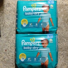 Pampers Baby-Dry couches jetables taille 5 (11-16 kg) blanc x39
