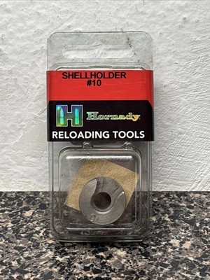Hornady #10 Shell Holder-(390550)-NOS-in package-357 Sig/40/10