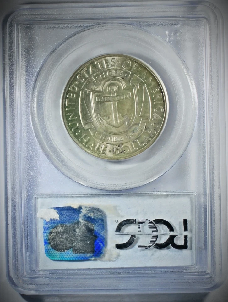 1936-S  Rhode Island  Commemorative Half Dollar PCGS MS-65 - Mint State 65 - Image 2 of 4