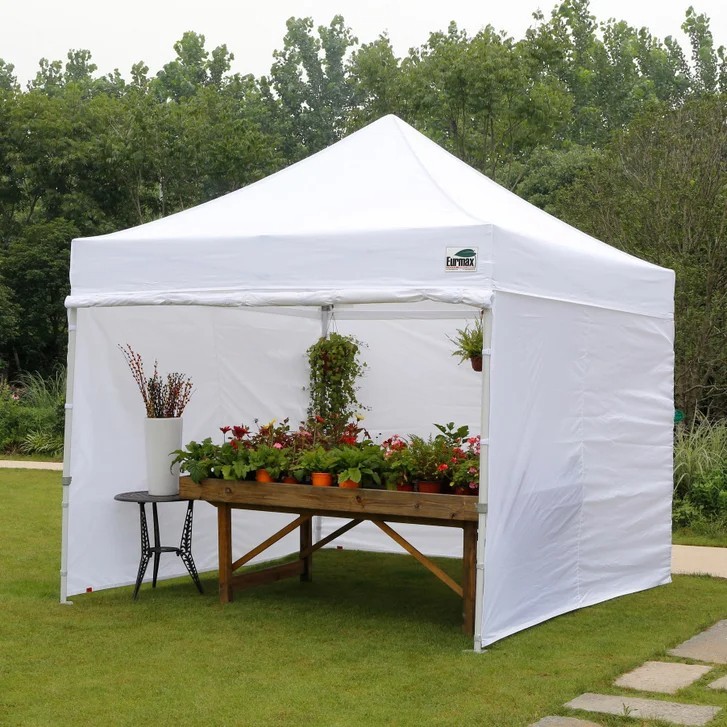 Tent With Enclosure Sidewalls Roller Bag