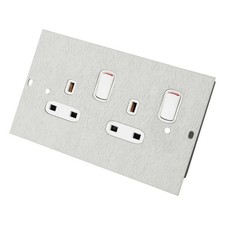 Legrand Floor Box Twin Switch Socket, for 1, 2 or 3 Compartment Floor Box