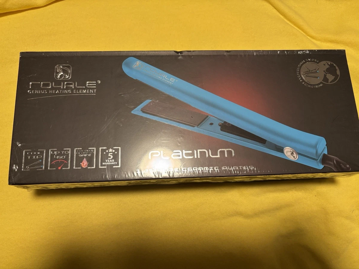 Royale All Hair Types Blue Hair Straighteners & Curling 