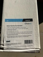 SharkBite  RM22724 24 Port Barb Manifold with Brass Ball Valves #818231
