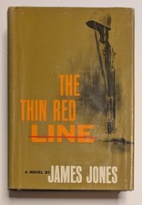 THE THIN RED LINE by James Jones 1962 1st Edition 1st Printing Scribner 