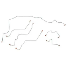 For Dodge Ram 3500 2003-2005 Front Brake Line Kit w/ 4WD AWABS-WKT0354OM-CPP