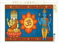 Calvendo Puzzle Worlds Of The Gods Of Hinduism | 1000 Pieces, Finished Size 25.2