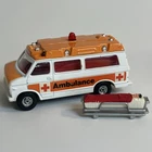 Corgi CHEVROLET VAN Emergency Ambulance DIECAST Toy Car VINTAGE