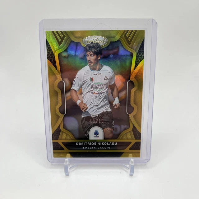 2022-23 DIMITRIOS NIKOLAOU 1/10 PANINI CHRONICLES CERTIFIED SERIE A BOOKEND