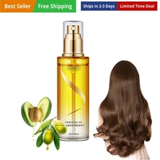 Avocado Hair Essential Oil Spray,Hair Strengthening Treatment Hair Oil, Lightwei